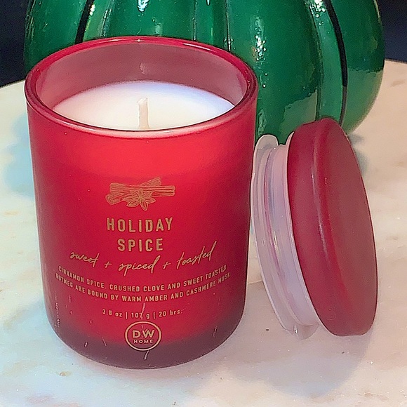 DW HOME CANDLE HOLIDAY SPICE SWEET SPICED TOASTED NEW 3.8 oz 1 WICK - Picture 2 of 5